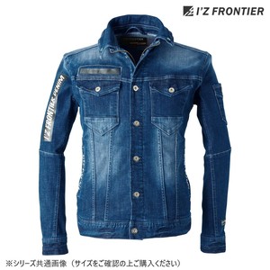 アイズフロンティア 3Dデニムワークジャケット 19 リファインドブルー L 7350