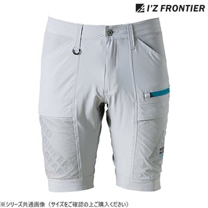 アイズフロンティア A.D.ストレッチハーフパンツ 01 シルバーグレー M 3283