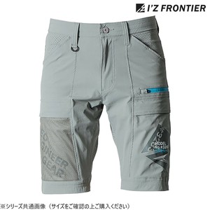 アイズフロンティア A.D.ストレッチハーフパンツ 60 グレージュ M 3283