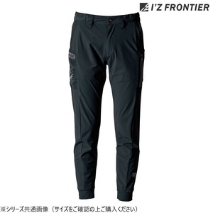アイズフロンティア F.ストレッチジョガーパンツ 37 ネオブラック M 3423