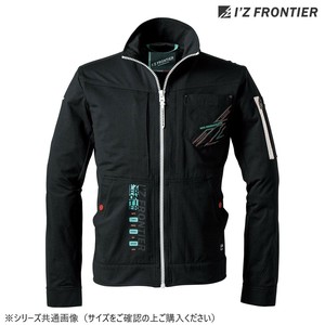 アイズフロンティア P.A.ストレッチワークジャケット 05 ブラック M 5330