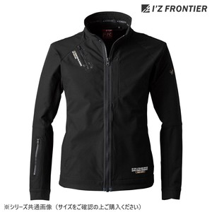アイズフロンティア ストレッチワークジャケット 05 ブラック LL 3840