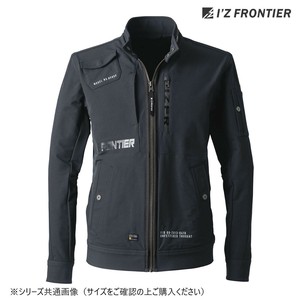 アイズフロンティア ストレッチワークジャケット 13 ディープグレー L 5860