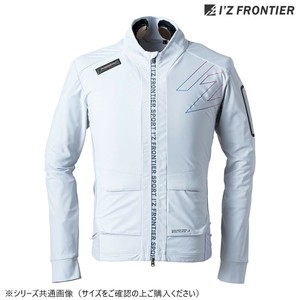 アイズフロンティア 長袖ジャケット 冷却ペルチェセット 01 シルバーグレー L PS120