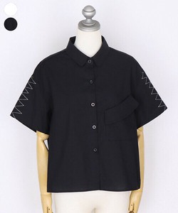 2025年新商品 衬衫 缝线/拼接 衬衫