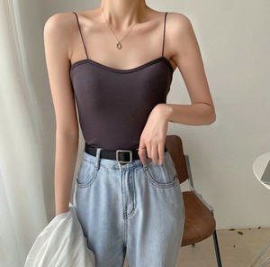 ベスト サスペンダー 美背 胸当て付き  無地 快適 レディース ファッション   MBQ588