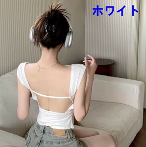 ベスト  美背 胸当て付き  無地 快適 レディース ファッション   MBQ607
