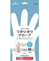 きれいな手 つかいきりグローブ　M 100枚入