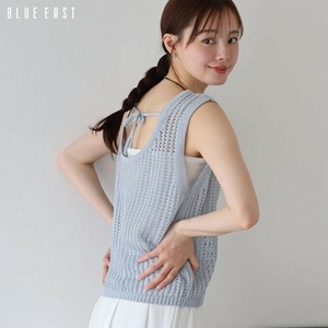 2025年新商品 背心外套/马甲 网眼 后背缎带