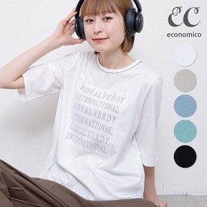 2025SS　フロントチュール＆ロゴTシャツ　2025新作　Economico