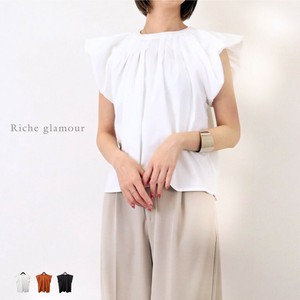 Button Shirt/Blouse Balloon Sleeve Tuck [2025 NEW]