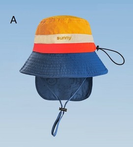 帽子 3色 子供用 日よけ UV ハット キッズ シンプル 夏