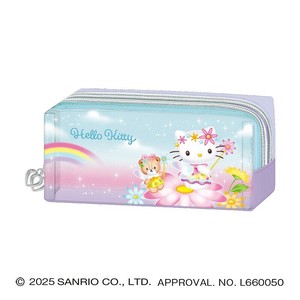 ■2025SS　先行予約■　ハローキティ　ツインファスナーペンケース　フェアリー