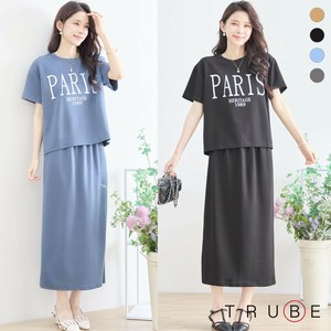 【2025新作】【2点セット】パリロゴトップス＆スカートセット(C36-239A) (5号店) FM5