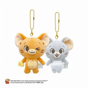 ■2025SS　先行予約■　トムとジェリー　ニコぬい キーホルダー　ジェリー＆タフィー/ごっこ