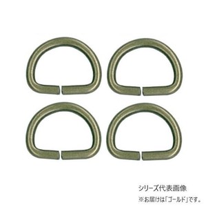 INAZUMA イナズマ Dカン 25mm用 4個入 ゴールド AK-6-28G