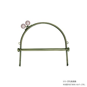 INAZUMA イナズマ パール玉付がま口ベンリー シルバー 横幅約16cm 2116 ホワイトピンク BK-10781S