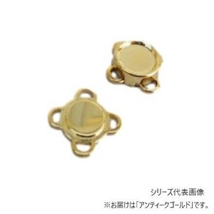 INAZUMA イナズマ マグネットボタン 小 4ヶ入 アンティークゴールド AK-25-10AG