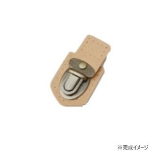 INAZUMA イナズマ 合皮縫付けホック アンティークゴールド 4 ベージュ BA-38A