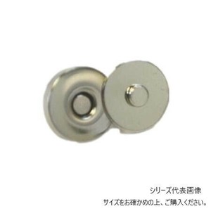 INAZUMA イナズマ 足折れマグネットボタン 4ヶ入 約φ18mm 座金付き シルバー AK-38-18S