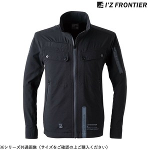 アイズフロンティア ストレッチ3Dワークジャケット 05 ブラック LL 3120