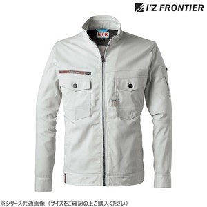 アイズフロンティア ストレッチオックスワークジャケット 01 シルバーグレー LL 3150
