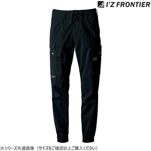 アイズフロンティア ストレッチナイロンカーゴパンツ 05 ブラック L 3213