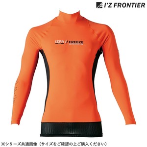 アイズフロンティア 冷感コンプレッションハイネックシャツ 52 アプリコットオレンジ M 221