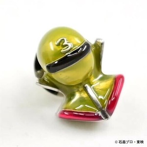 秘密戦隊ゴレンジャー×SWANK(スワンク) ピンズ03(黄) HG-PIN03
