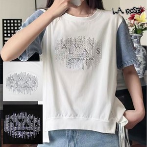 T-shirt Switching Cut-and-sew