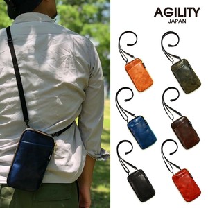 Small Crossbody Bag Shoulder Bag Genuine leather Pochette Made in Japan