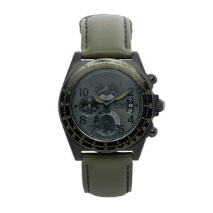 Analog Watch CHRONOGRAPH black Made in Japan