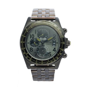 Analog Watch CHRONOGRAPH black Made in Japan