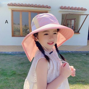 帽子 3色 子供用 日よけ UV ハット キッズ かわいい 夏