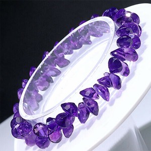 天然蛋白石/碧玺手链 手链 8 x 6mm