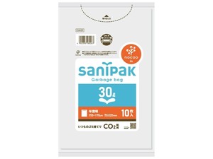 サニパックポリ袋 nocoo in 30L 10枚入 【ごみ袋 ノクーイン】