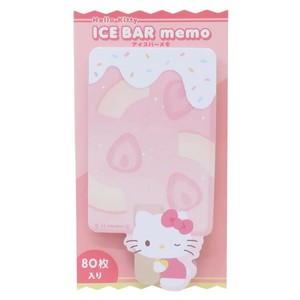 【メモ帳】ハローキティ アイスバーメモ