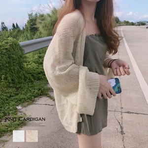 国内即納 トップス 前開き カーディガン 薄手 夏
