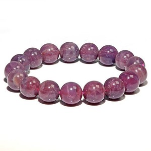Gemstone Bracelet Ruby Purple