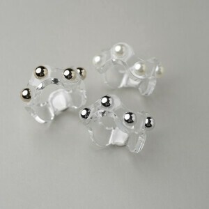 Silver-Based Plain Ring 3-colors