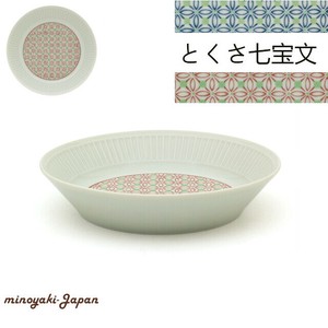 美浓烧 大餐盘/中餐盘 19.5cm 日本制造