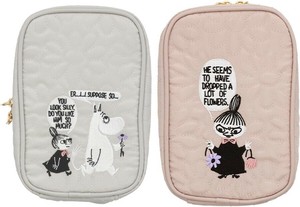 Pouch Moomin Flower Cosmetic Pouch 2-types