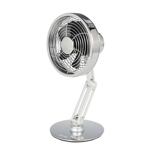 【DULTON　ダルトン】SWING ARM DESK FAN CROME/BLACK スウィング アーム デスク ファン