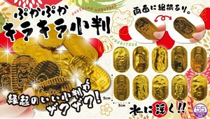 ぷかぷかキラキラ小判 水に浮く すくい遊び おもちゃ