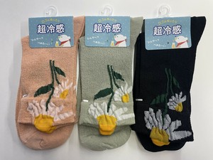 Crew Socks Flower Cool Touch [S/S NEW]
