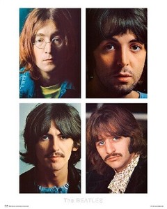 ■輸入ミニポスター■400X500mm★The Beatles White Album