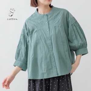 Button Shirt/Blouse Shirtwaist 100% Cotton