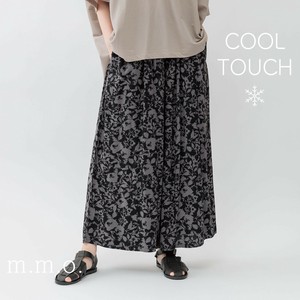 Cropped Pant Printed Wide Pants Cool Touch