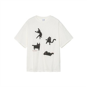 P21819 Tシャツ プリント レトロ トップス 男 メンズ 日系 2025春夏新作 半袖 カジュアル