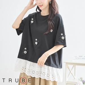 2025年新商品 T 恤/上衣 针织衫 刺绣 L尺寸